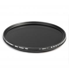 72mm ND2 إلى ND400 متغير الكثافة تصفية محايدة ND