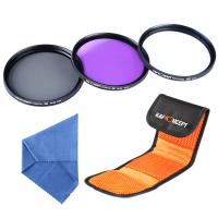 Filtros 62mm UV + CPL + FLD