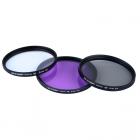 52mm UV, CPL, FLD Filterkit