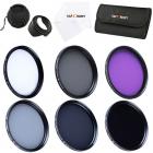 Kit Filtro 67mm UV, CPL, FLD, ND2, ND4, ND8