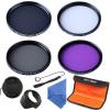 Kit Filtro 52mm UV, CPL, FLD, ND4
