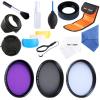 Filtros 58mm UV + CPL + FLD