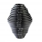 22 في 1 عدسة تصفية الخطوة حلقة مجموعة 11pcs تصعيد الطوق وأجهزة الكمبيوتر Setp أسفل الطوق