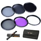 37mm Filterkit UV, CPL, FLD, ND2, ND4, ND8