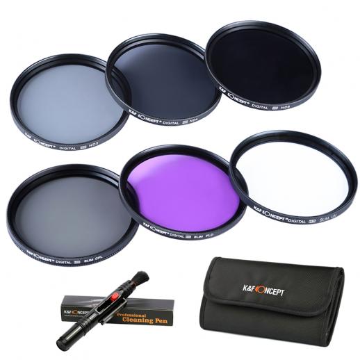 37mm Filterkit UV, CPL, FLD, ND2, ND4, ND8