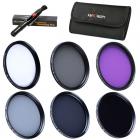 37mm Filterkit UV, CPL, FLD, ND2, ND4, ND8