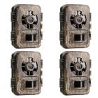 24MP*1296P yönäkö, 120° laajakulma*0,2S liipaisin 2 tuuman näytön seurantakamera, kuolleen puun väri 4kpl