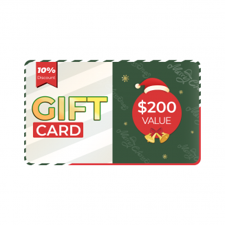 Gift Certificate: $200 Value - Can Use with Any Discounts