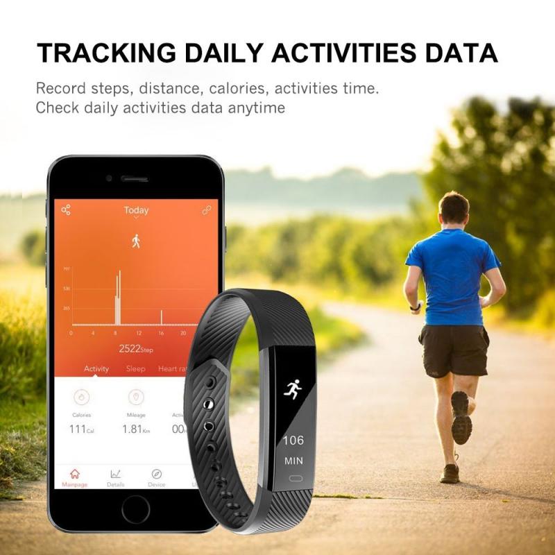 Fitness watch strava compatible hot sale