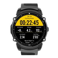 Kingwear FS08 Smartwatch Bluetooth Sportswatch IP68 Waterproof  GPS - Gray