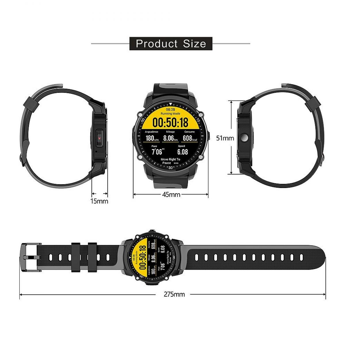 android hand watch
