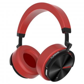 Bluedio T5 Active Cancelamento de Ruído Bluetooth Headphones - Vermelho