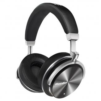 Bluedio T4S Active Noise Cancelling Bluetooth Headphones - Black