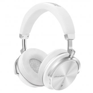 Bluedio T4S Active Noise Cancelling Bluetooth Headphones - White