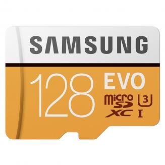 Samsung 128GB MicroSD EVO Memory Card 100MB/s U3