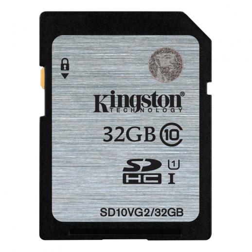 Kingston 32GB SDHC Memory Card Class 10 UHS-I 45R/10W