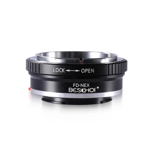 Beschoi Canon FD Lens to Sony Alpha NEX Mount Camera Body K&F Concept Lens Mount Adapter