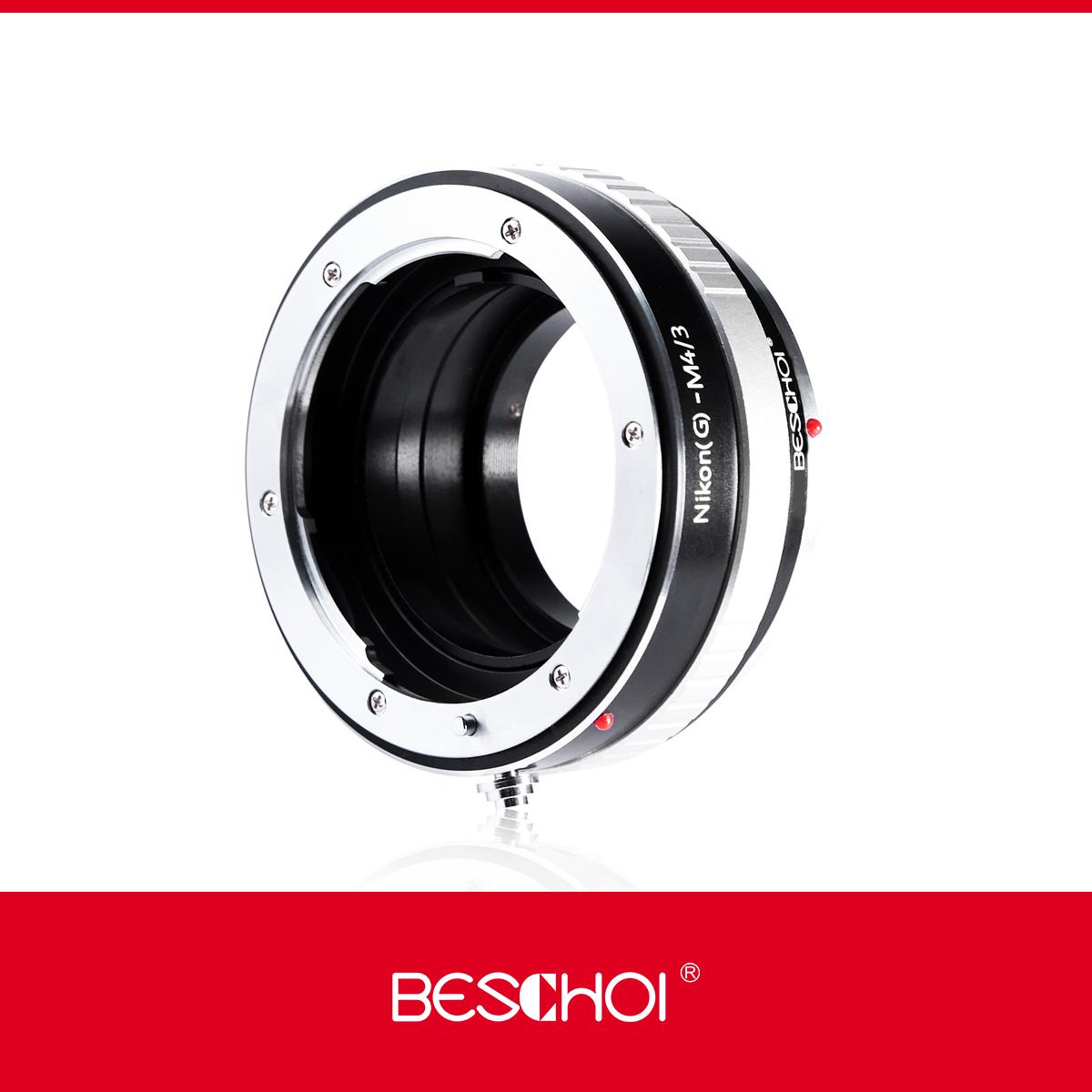 Lentes de montagem Beschoi Nikon G/F/AI/AIS/D para Panasonic Micro 4/3 M4/3 Corpo de Câmera K&F Concept Adaptador de Montagem de Lente