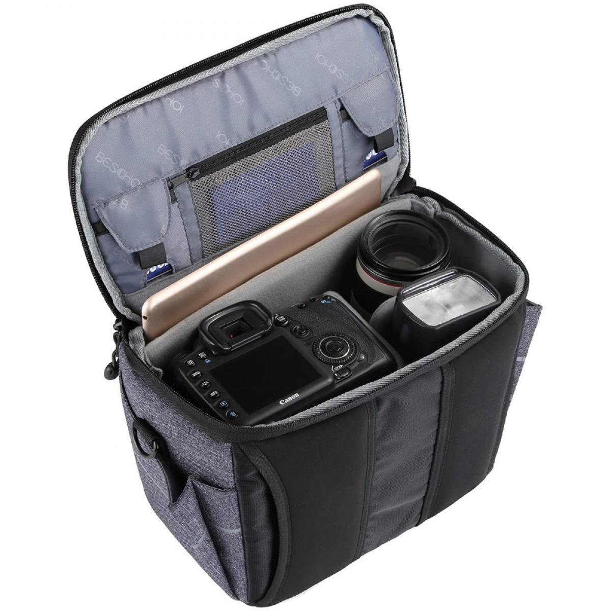 Compact Camera Bag with Rain Cover for DSLR SLR Camera - KENTFAITH