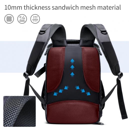 Beschoi Waterproof Camera Bag with Tripod Strap and Rain Cover 