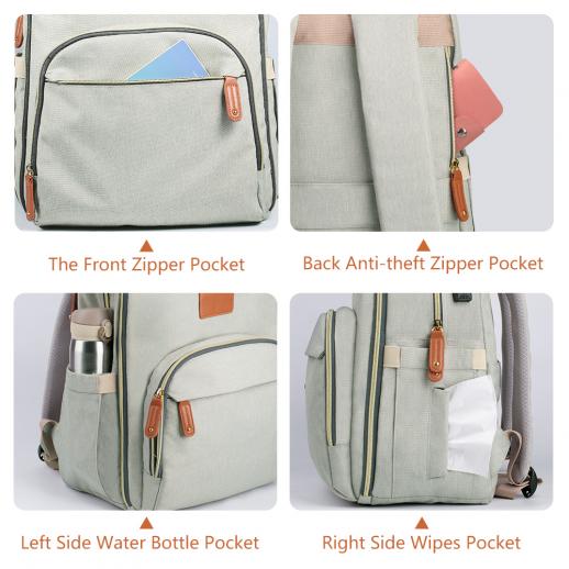 Multi-functional Baby Diaper Bag Backpack - KENTFAITH