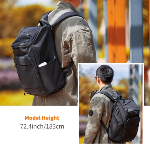 CoCopeaunt College Student Backpack Large Capacity High School Bag for  Teenage Nylon Casual Campus Backpack Men Laptop 15.6 Inch 