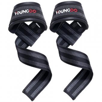 Lifting Straps, Wrist Straps Power Hand Bar Straps Gym Neoprene Padded Anti-Slip to Strengthen Grip for Weightlifting, Powerlifting,Bodybuilding,Strength Training,Dead Lifting - Men and Women