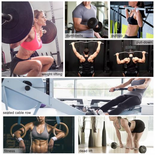 Lift Beast Weightlifting Straps - 24 Inch Cotton Gym Straps With Neoprene Wrist Padding