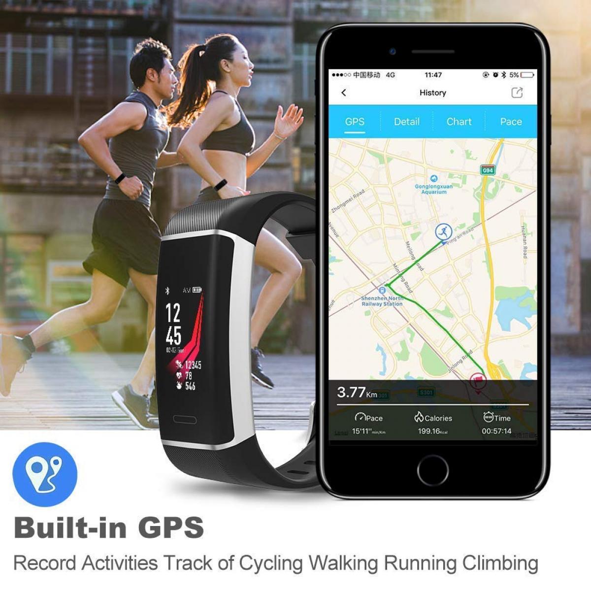 step tracker with gps