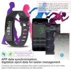 Fitness Tracker, Waterproof Activity Tracker with Step Counter Pedometer Watch, Sleep Monitor Calorie Counter, SMS/Call Remind, Slim Smart Bracelet for Kids Women Men