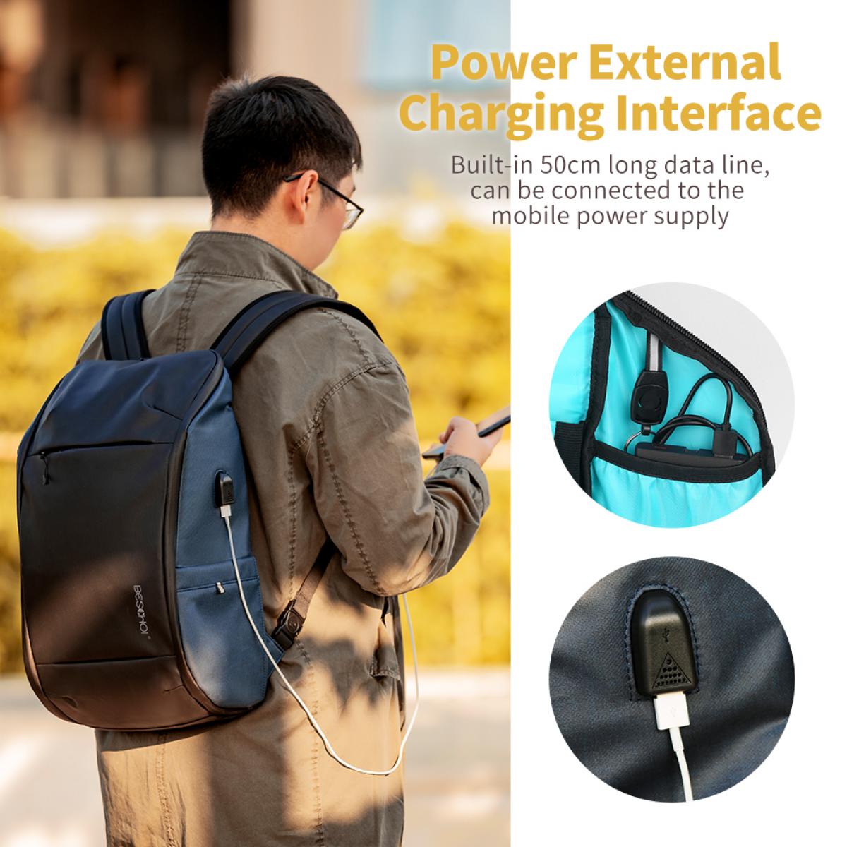 17.3 Inch Laptop Backpack, Large Waterproof AntiTheft Laptop Bag with