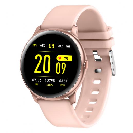 KW19 Pro Full Screen Touch Smart Watch Blood Pressure Heart Rate ...