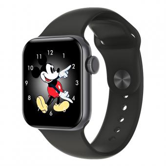 Kingwear V52 2020 Smart Watch Men IP68 Waterproof Swimming Heart Rate Blood Pressure Smartwatch Full Touch Screen for Android iOS-Black