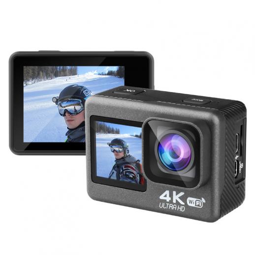 Dual Screen WIFI 4K HD 1080P Action Camera Waterproof Sports DV