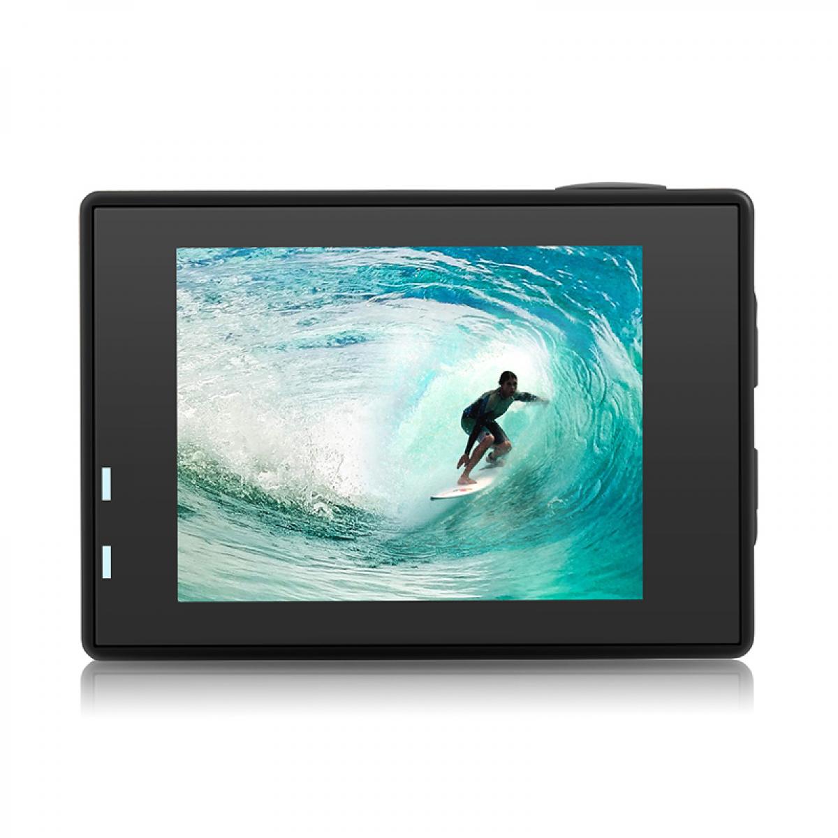 AT-Q40C4K60FPSスポーツアクションカメラUltraHDカムコーダー13MPWiFi防水カメラ（ブラック）