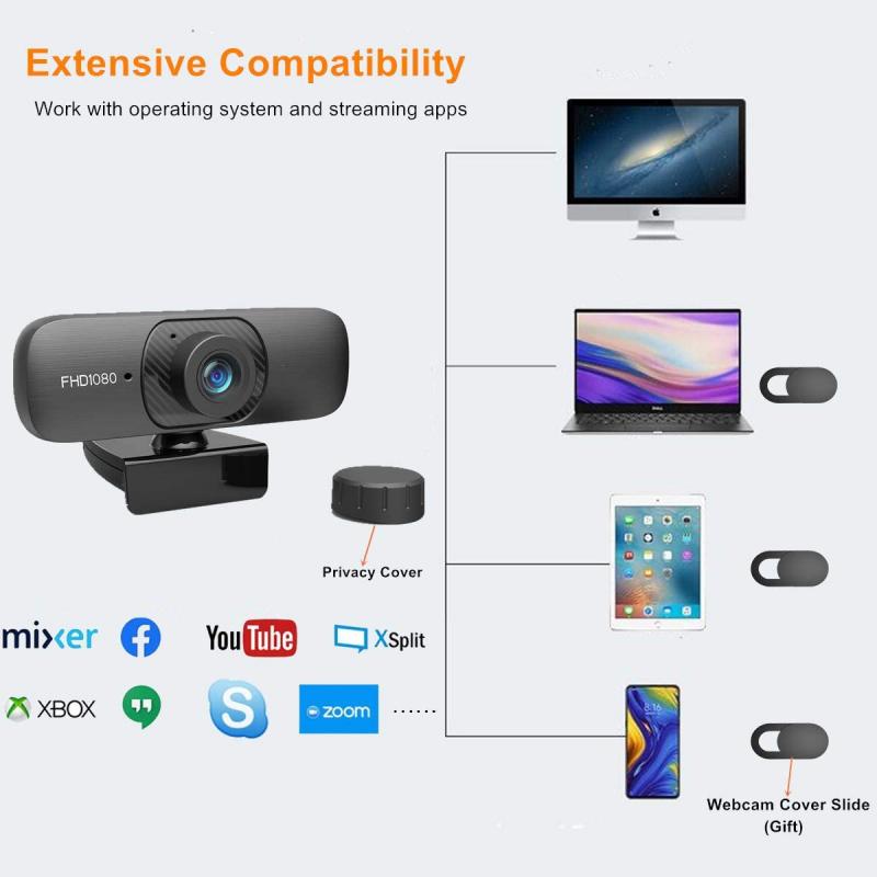 Configurações básicas da webcam