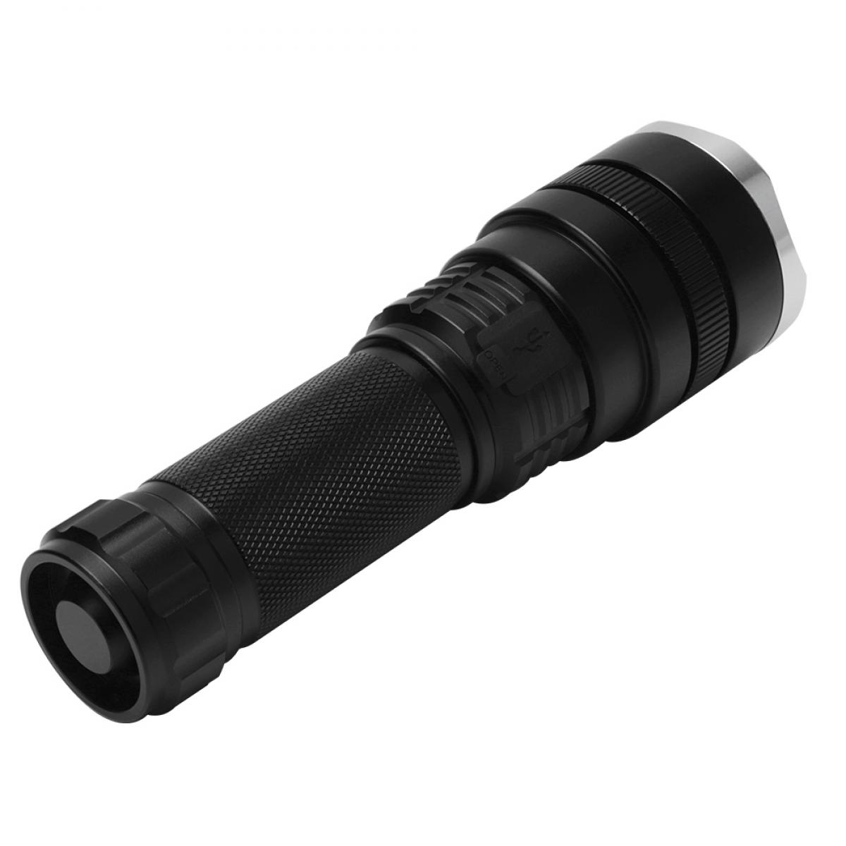 USB Rechargeable Waterproof Flashlight C9 Telescopic KENTFAITH
