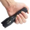 A100 LED tactical flashlight torch lantern Zoomable self defense 5 mode adjustable camping light lamp