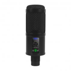 USB Microphone Kit 192K24Bit Cardioid High Sampling Rate With Desktop Cantilever Bracket for PC Game Professional Voice Recording Karaoke