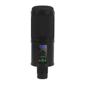 USB Microphone Kit 192K24Bit Cardioid High Sampling Rate With Desktop Cantilever Bracket for PC Game Professional Voice Recording Karaoke