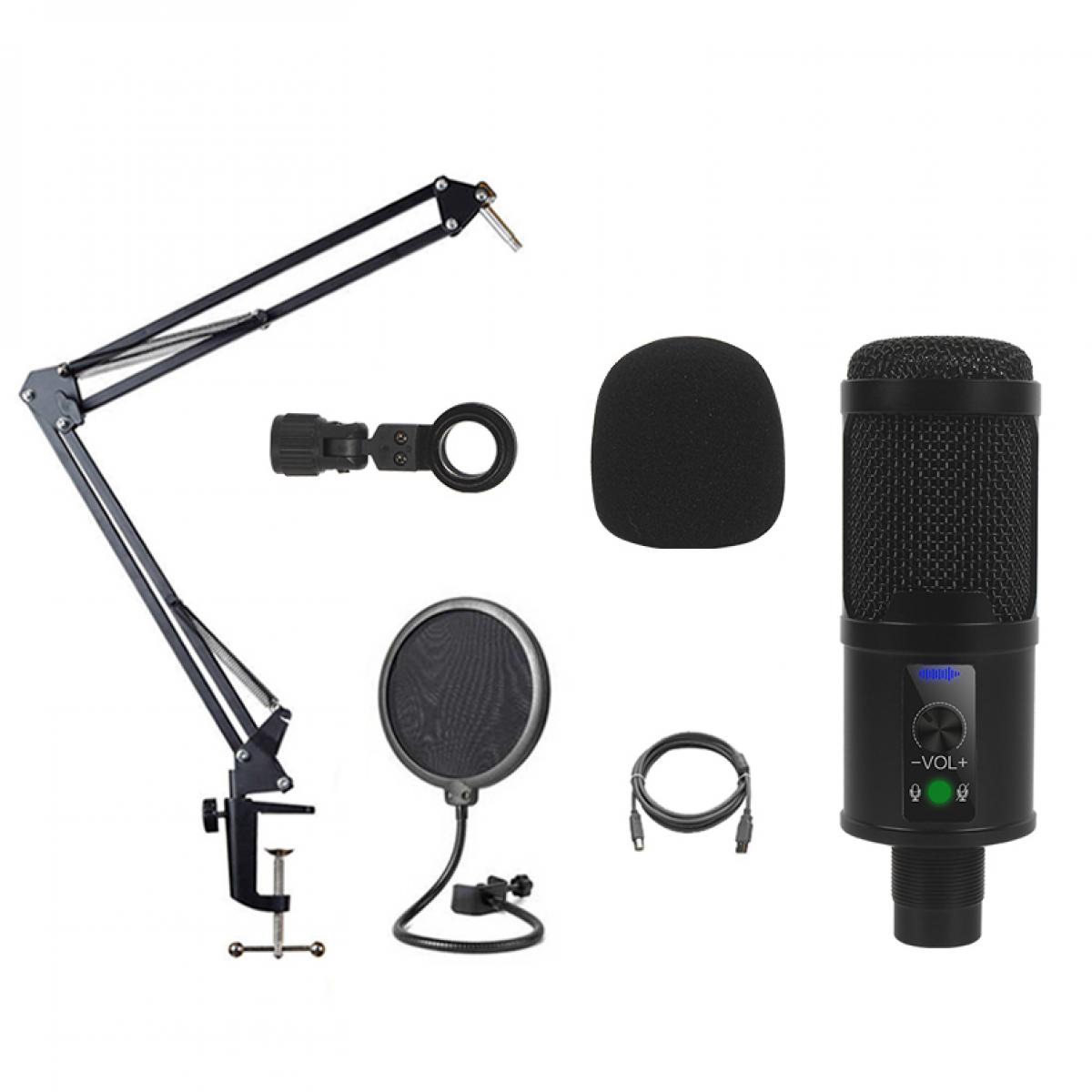 Original Blue yeti professional condenser microphone Karaoke recording live  broadcasting USB microphone with stand