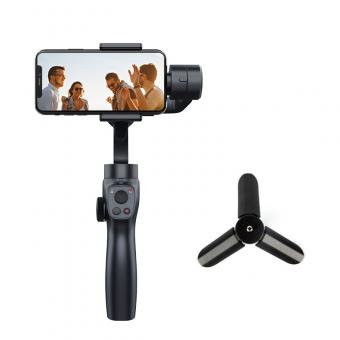 Anti-Shake 3-Axis Gimbal Stabilizer Kit for iPhone, Android Phones, Gopro Sports Cameras, Dynamic Face/Object Tracking