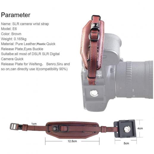 Lynca Camera Hand Grip Wrist Strap for DSLR cameras Canon Samsung Nikon Pentax 