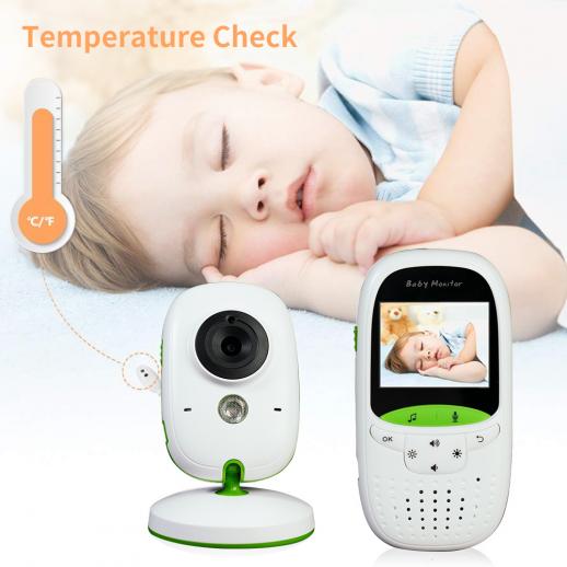 Wireless 2.4GHz Digital Color LCD Baby Monitor Camera Night Vision Audio Video K 