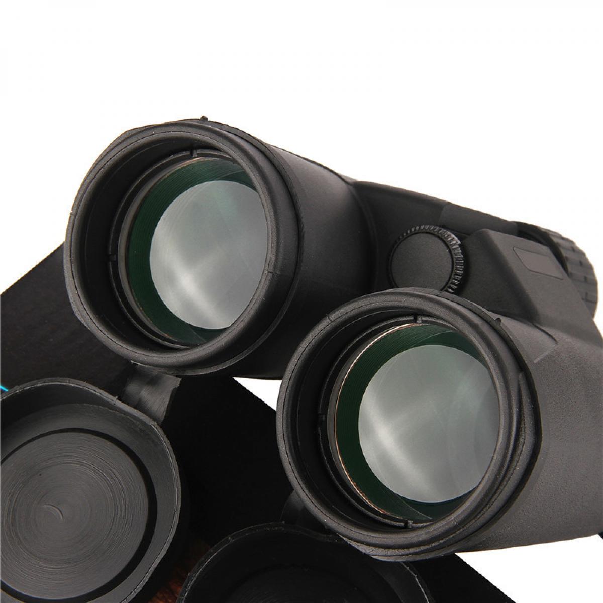 Prismáticos, 10x42 de enfoque libre prismáticos profesionales de alta  potencia HD gran vista compacta prismáticos con BAK-9 Prisma FMC lente para  la