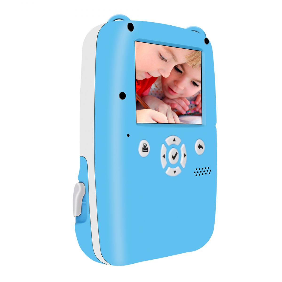 Instant Print Kids Camera 2.4 Color Screen with 3 Rolls Print Paper and  32GB Memory Card - Green Wholesale