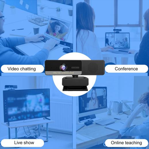 1080P HD Webcam with Microphone, Streaming Computer Web Camera for  Laptop/Desktop/Mac/TV, USB PC Cam for Video Calling, Conferencing, Gaming