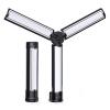 AB502 LED video light, portable foldable fill light photography light 2800K-6500K 3 colors 5 levels dimming built-in rechargeable battery, with remote control, used for video recording