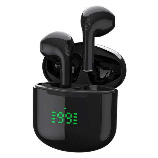 Pro 12 Bluetooth 5.0 IPX4 Wireless Earbuds With HI-FI Stereo Sound - Black