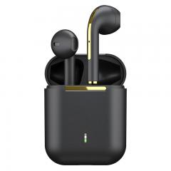 TWS Bluetooth Headphones Stereo True Wireless Headset Earbuds In Ear Handsfree Earphones Ear Buds for Mobile Phone Black